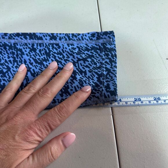 Nike Dri-FIT Essential Running‎ Crop Leggings 777168-486 Women's XS Small Blue - Picture 9 of 11